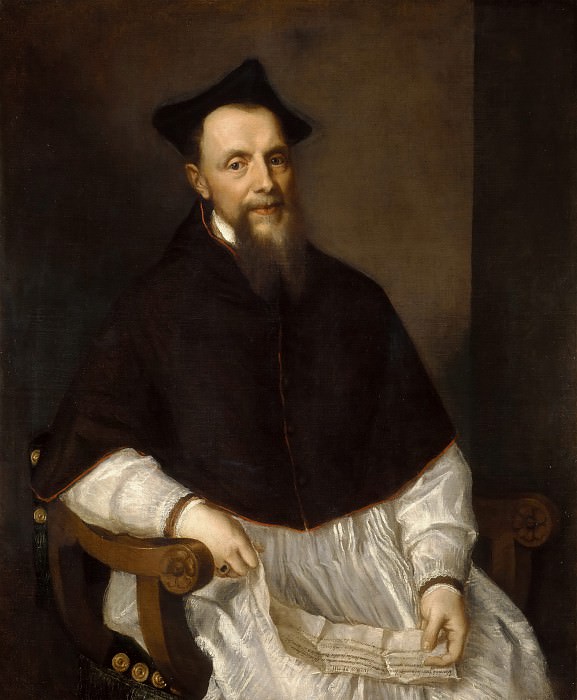 Portrait of Bishop Ludovico Beccadelli, Titian (Tiziano Vecellio)