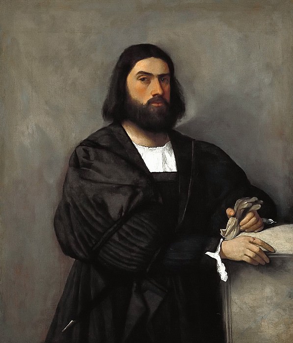 Portrait of a man, Titian (Tiziano Vecellio)