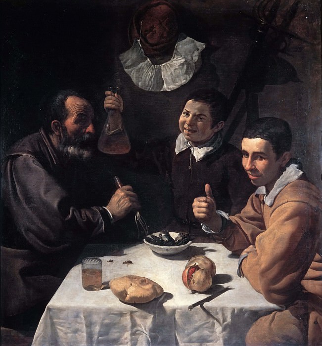 Luncheon, Diego Rodriguez De Silva y Velazquez