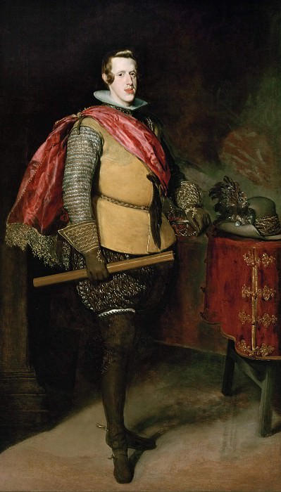 Король Испании Филипп IV, Диего Родригес де Сильва и Веласкес