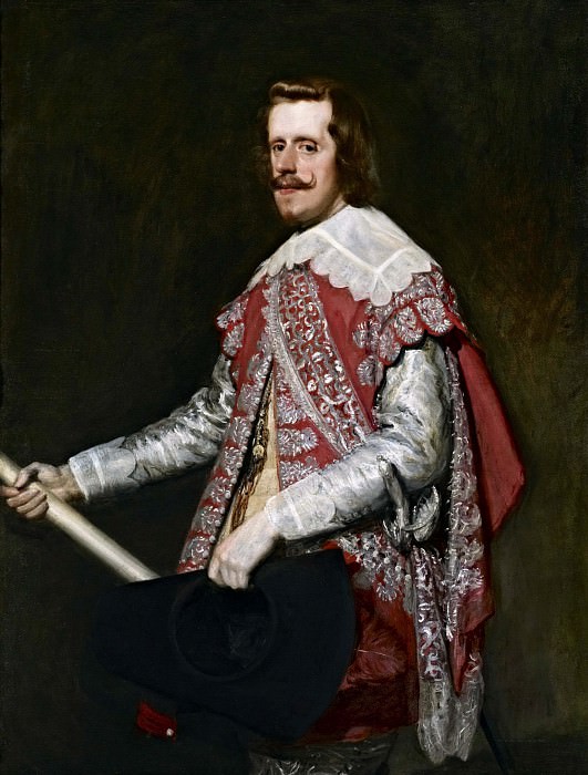 Portrait of Philip IV in an army uniform, Diego Rodriguez De Silva y Velazquez
