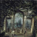 Vista del jardín de la Villa Medici de Roma, Diego Rodriguez De Silva y Velazquez