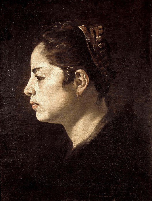 Head of a girl, Diego Rodriguez De Silva y Velazquez
