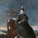 La reina Margarita de Austria, a caballo, Diego Rodriguez De Silva y Velazquez