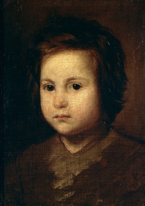 Portrait of a child, Diego Rodriguez De Silva y Velazquez
