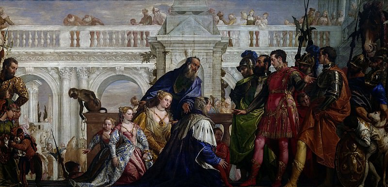 Семейство Дария перед Александром, Веронезе (Паоло Кальяри)