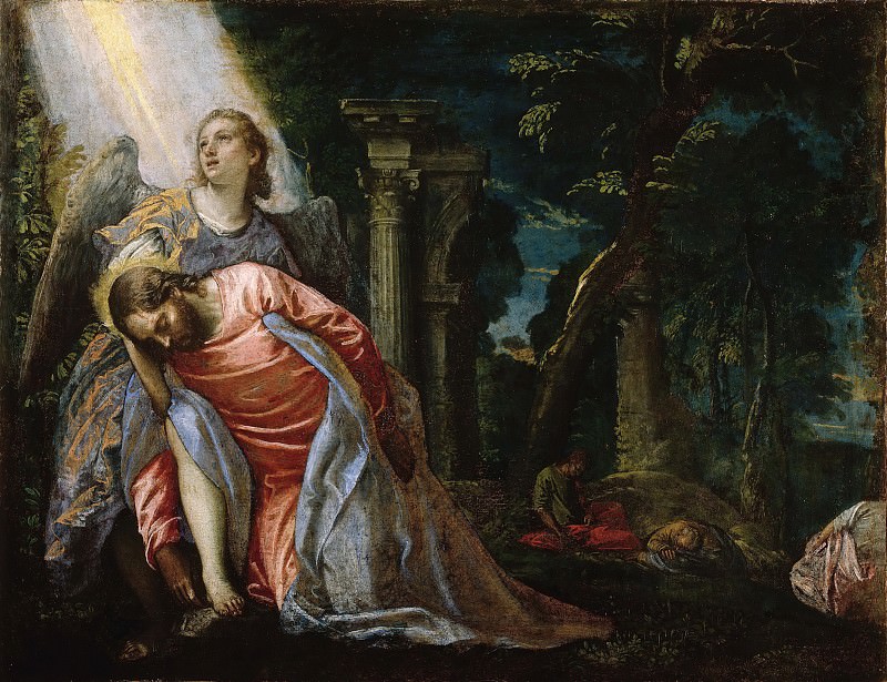 Христос в Гефсиманском саду, Веронезе (Паоло Кальяри)