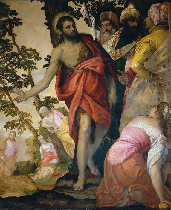 Sermon of Saint John Baptist, Veronese (Paolo Cagliari)