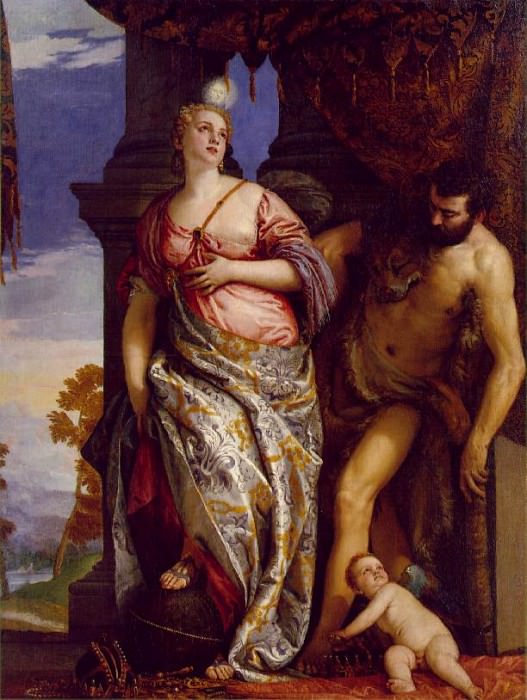Veronese Allegory of Wisdom and Strength, Veronese (Paolo Cagliari)