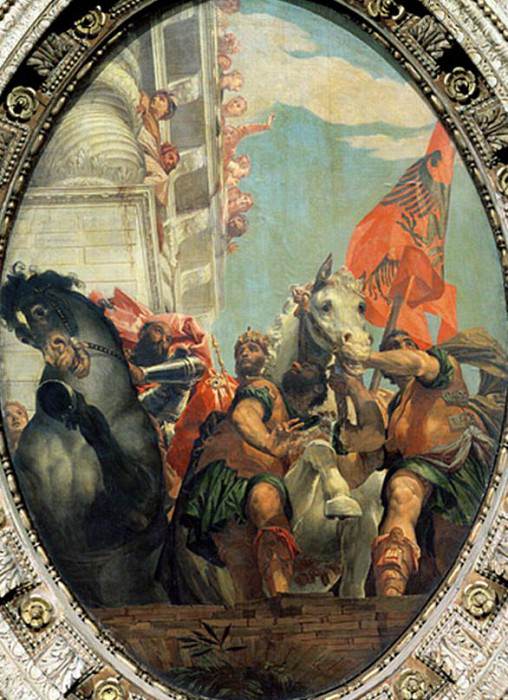Триумф Мардохея, Веронезе (Паоло Кальяри)