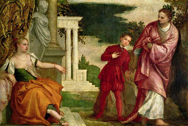 A Young Man Between Virtue and Vice, Veronese (Paolo Cagliari)