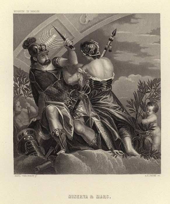 Minerva and Mars, Veronese (Paolo Cagliari)