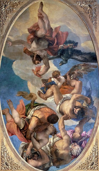 Jupiter Striking Down the Vices, Veronese (Paolo Cagliari)