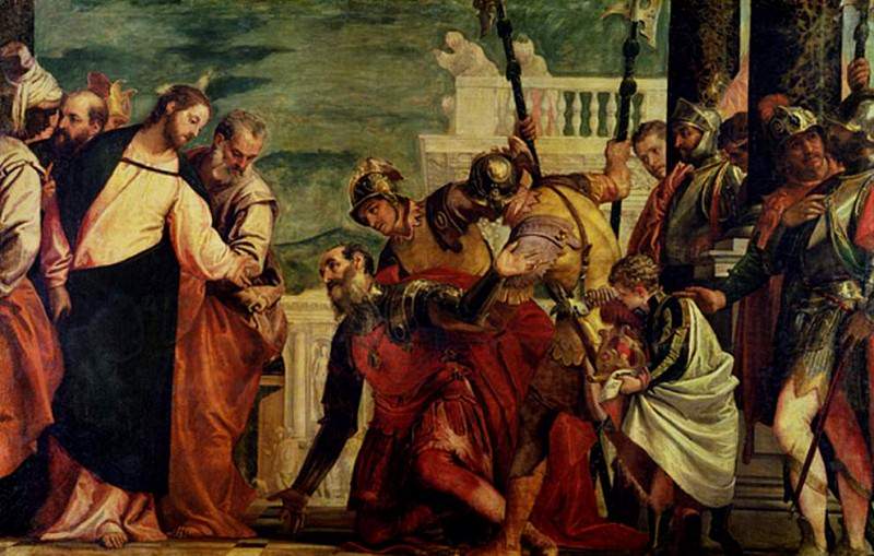 Иисус и Центурион, Веронезе (Паоло Кальяри)