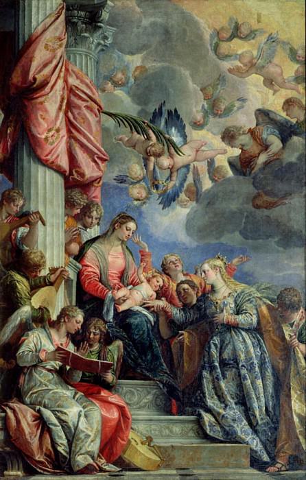 Мистический брак святой Екатерины, Веронезе (Паоло Кальяри)