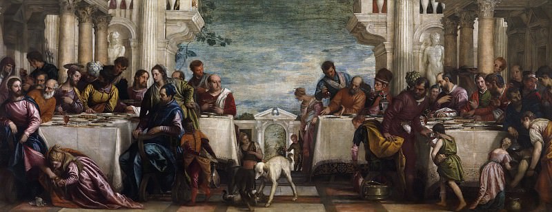 The Feast in the House of Simon, Veronese (Paolo Cagliari)