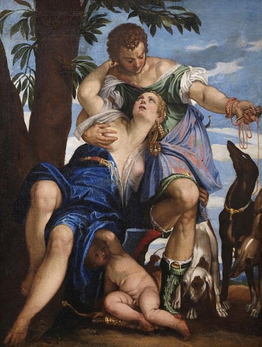 Венера и Адонис, Веронезе (Паоло Кальяри)