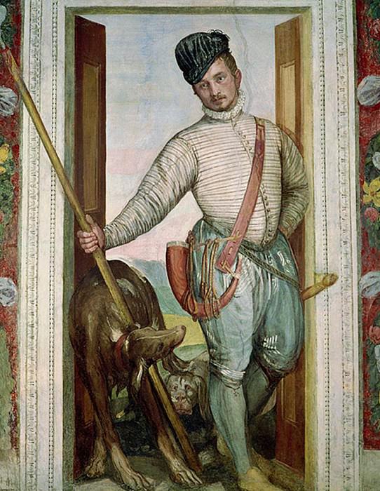 Self Portrait in Hunting Costume, Veronese (Paolo Cagliari)