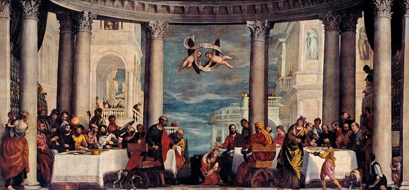 The Feast in the House of Simon the Pharisee, Veronese (Paolo Cagliari)