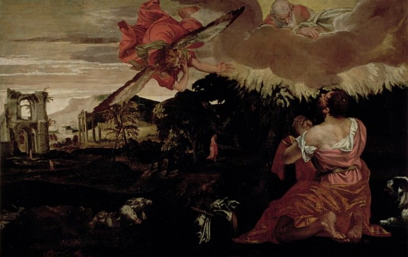 Моисей и горящий куст, Веронезе (Паоло Кальяри)