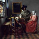 The Glass of Wine, Johannes Vermeer
