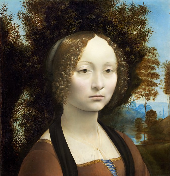Portrait of Ginevra Benci, Leonardo da Vinci