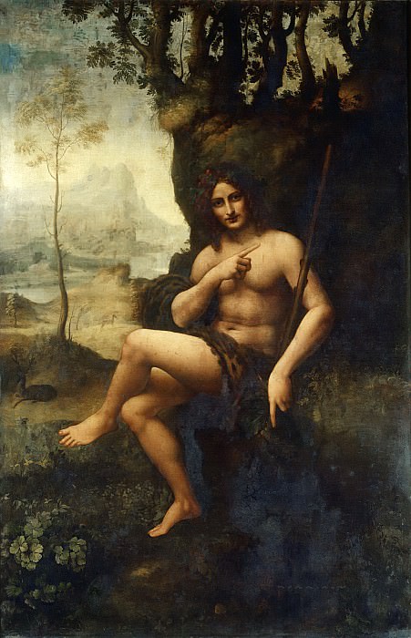 Saint John , Leonardo da Vinci
