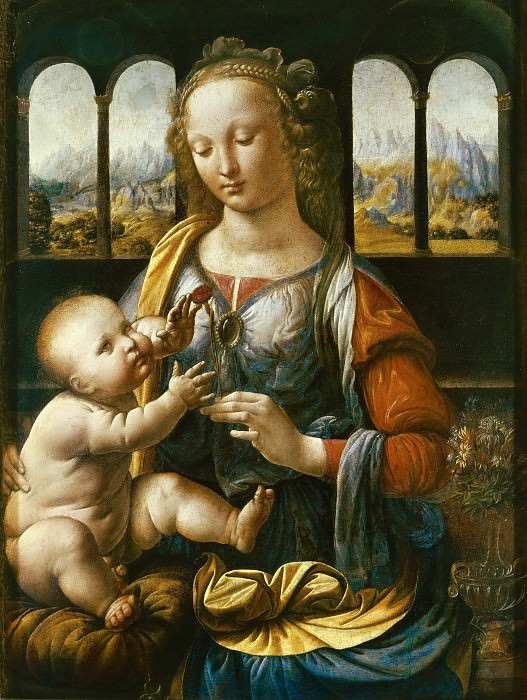 Madonna of the Carnation, Leonardo da Vinci