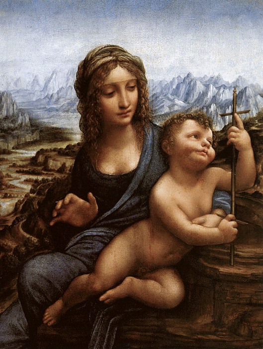 Madonna with the Yarnwinder, Leonardo da Vinci