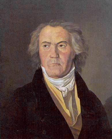 Portrait of Ludwig van Beethoven, Ferdinand Georg Waldmüller