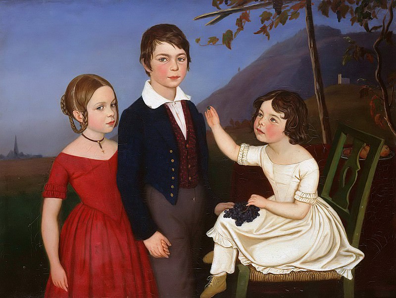 Paul, Maria and Filomena von Putzer