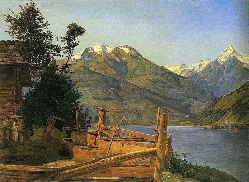 Zell am See in Pinzgau, Ferdinand Georg Waldmüller