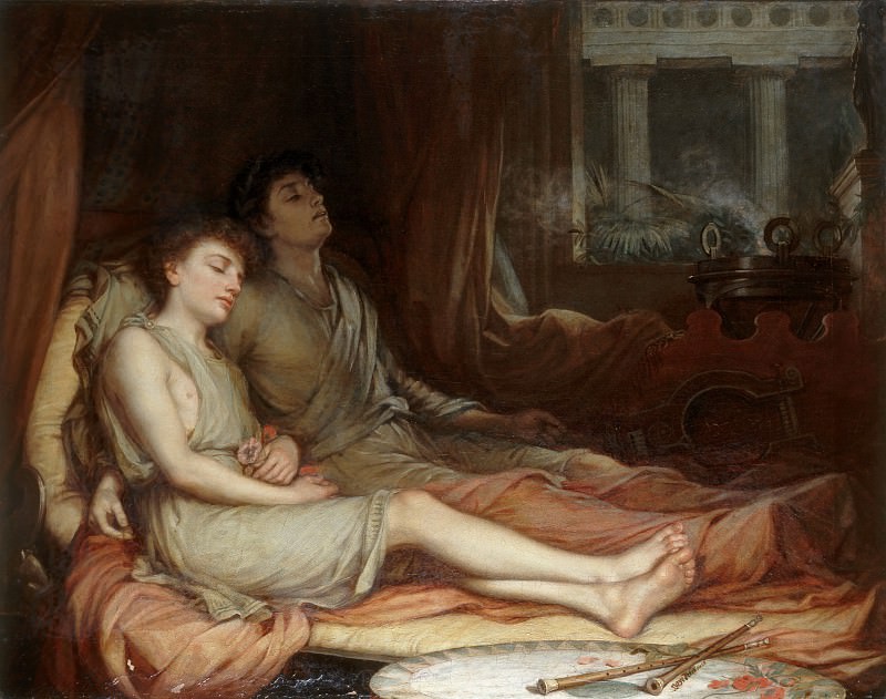 Sleep and his Half-Brother Death, John William Waterhouse