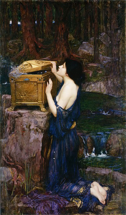 Pandora, John William Waterhouse
