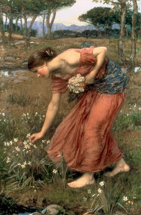 Narcissus, John William Waterhouse