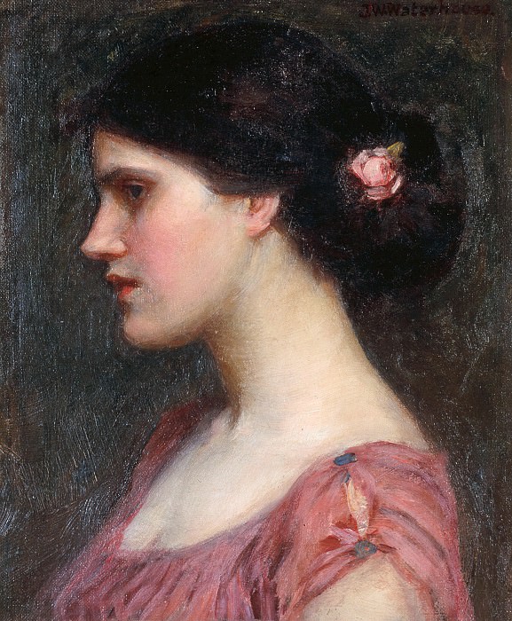 Portrait of a Girl, John William Waterhouse