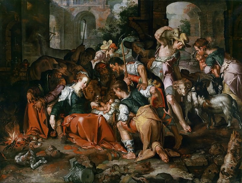 The Adoration of the Shepherds, Joachim Wtewael