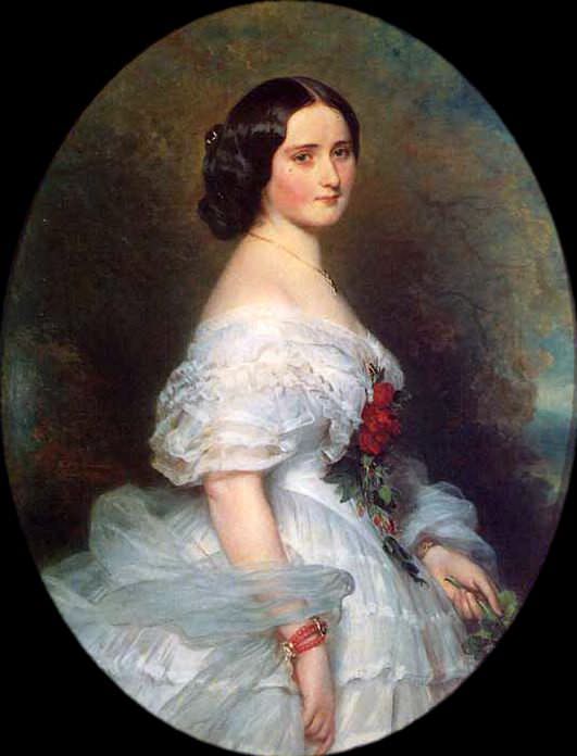 Anna Dollfus, Baronness de Bourgoing, Franz Xavier Winterhalter