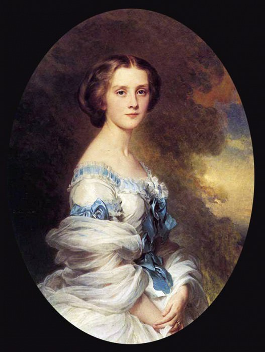 Melanie de Bussiere, Comtesse Edmond de Pourtales, Franz Xavier Winterhalter