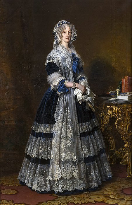 Marie-Amelie de Bourbon, reine des Francais, Franz Xavier Winterhalter