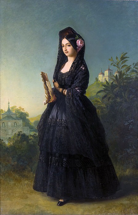 Marie-Louise-Ferdinande de Bourbon, duchesse de Montpensier, Franz Xavier Winterhalter