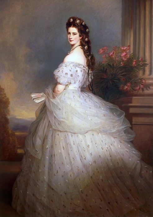 Елизавета, императрица Австрии и королева Венгрии, Франц Ксавьер Винтерхальтер