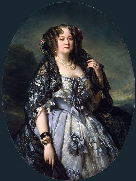 Portrait of Princess Sophia Radzivil, Franz Xavier Winterhalter