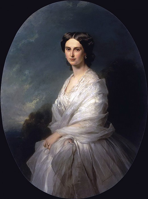 Portrait of Countess Sophia Bobrinskaya, Franz Xavier Winterhalter