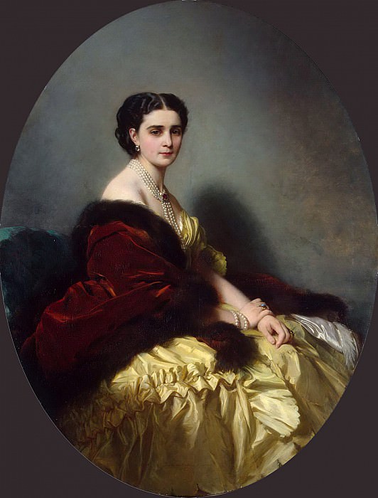 Portrait of Sophia Petrovna Naryshkina, Franz Xavier Winterhalter