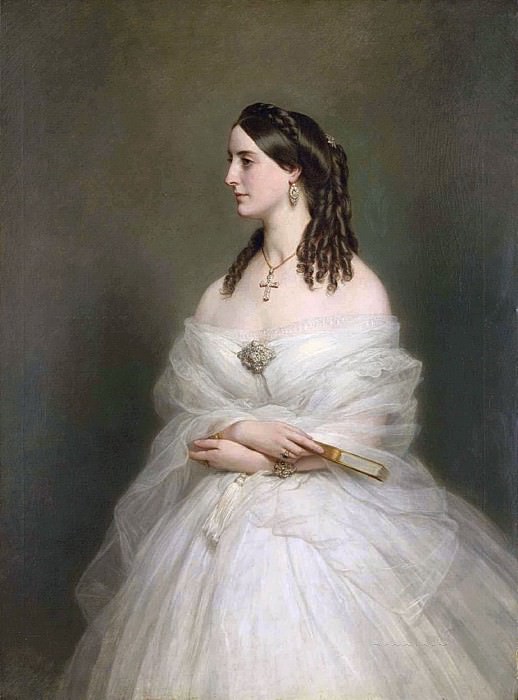 Portrait of Mrs Vanderbyl, Franz Xavier Winterhalter
