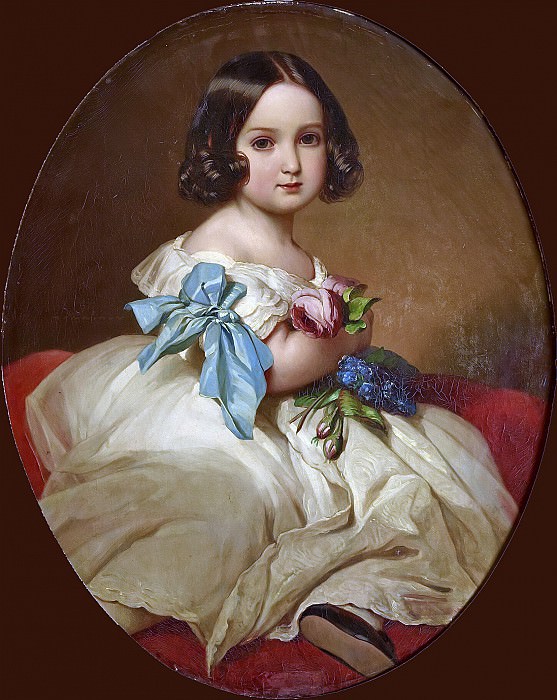 Принцесса Шарлотта Бельгийская, позднее императрица Мексики , Франц Ксавьер Винтерхальтер
