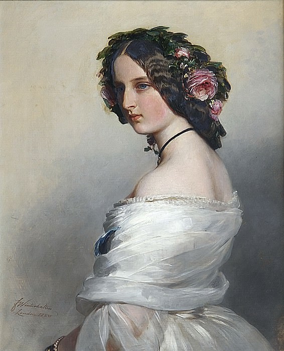 Lady Constance Leveson-Gower , later Duchess of Westminster, Franz Xavier Winterhalter