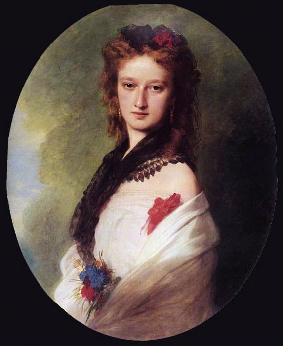 Zofia Potocka, Countess Zamoyska, Franz Xavier Winterhalter
