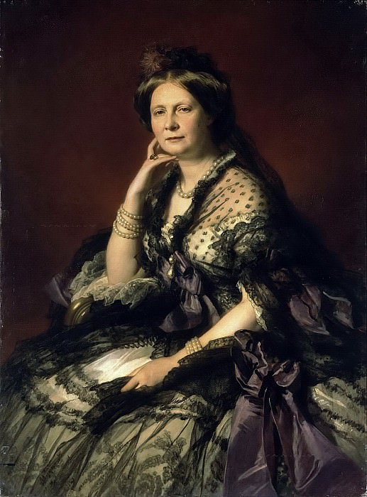 Portrait of Grand Princess Yelena Pavlovna, Franz Xavier Winterhalter